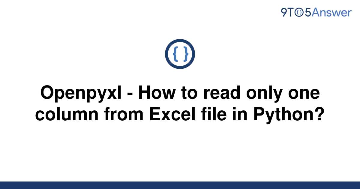 solved-openpyxl-how-to-read-only-one-column-from-9to5answer