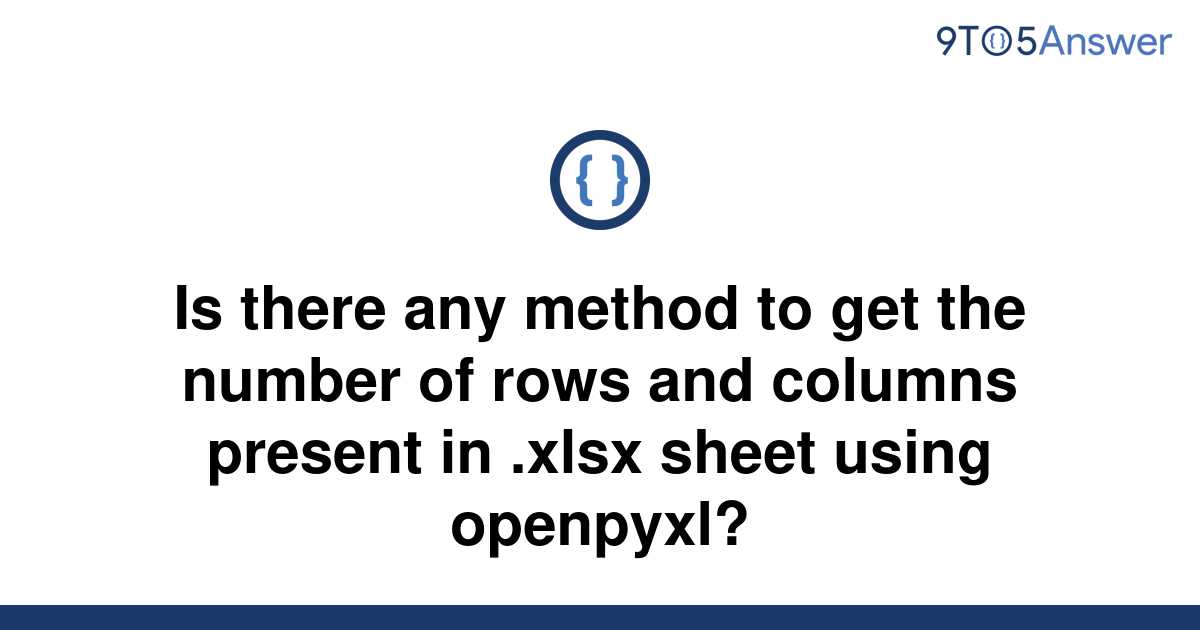 solved-is-there-any-method-to-get-the-number-of-rows-9to5answer