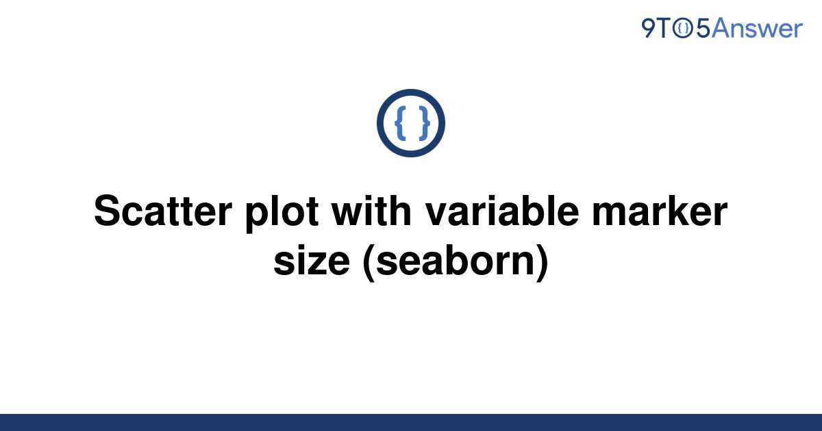 Seaborn Scatter Plot Increase Marker Size