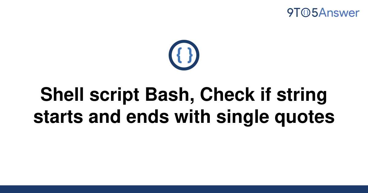 Shell Script Check If String Ends With