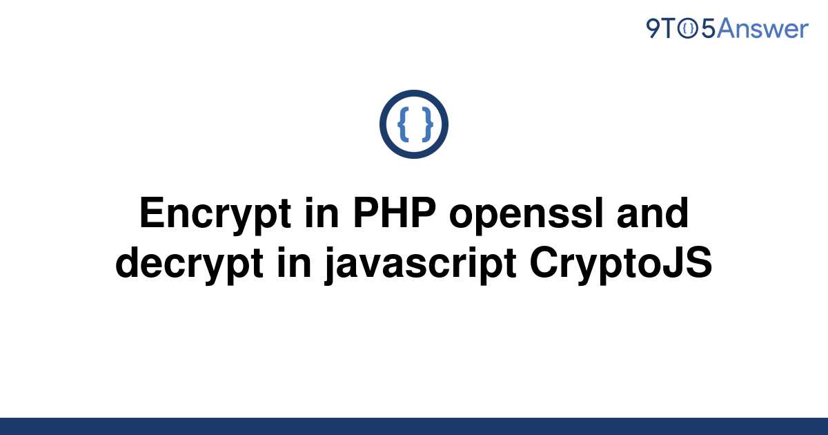 crypto encryption in php