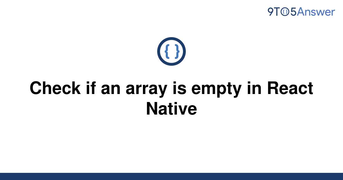 Check If Array Is Empty React Js