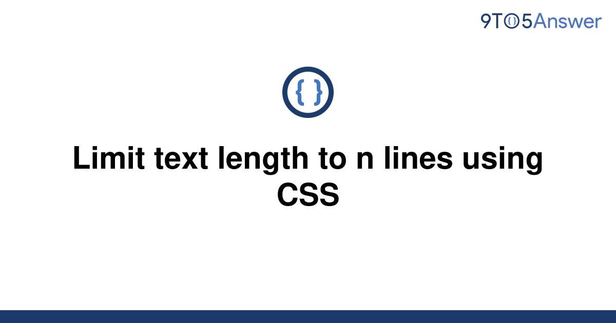 solved-limit-text-length-to-n-lines-using-css-9to5answer