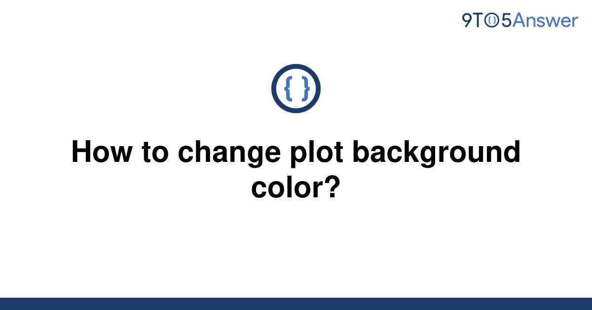 How To Change Plot Background Color In Python