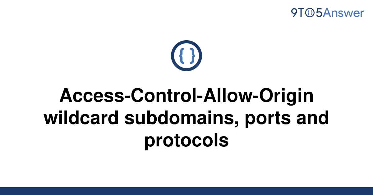 access control allow origin subdomain