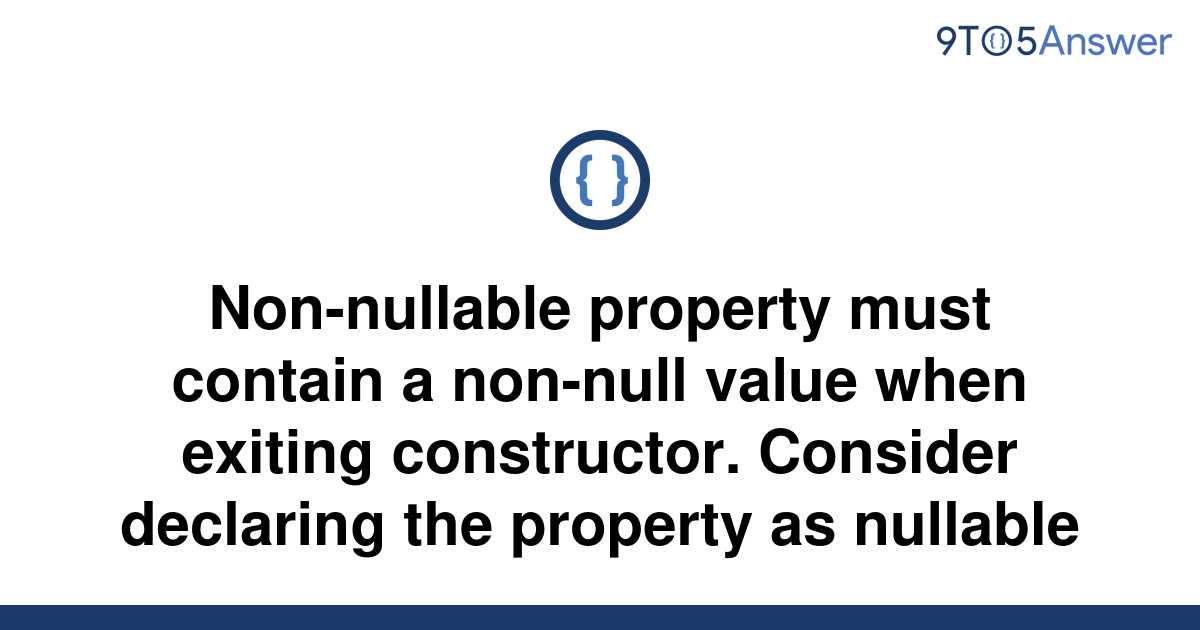 possible null assignment to non nullable entity