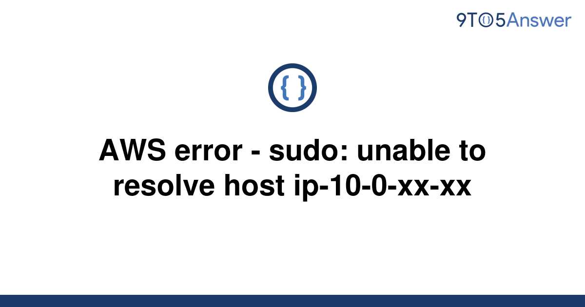 sudo unable to resolve host digitalocean