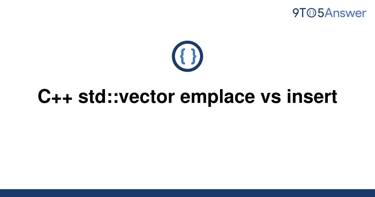 vector insert emplace