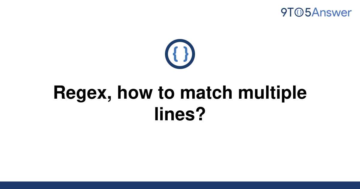 Python Regex Match Multiple Lines