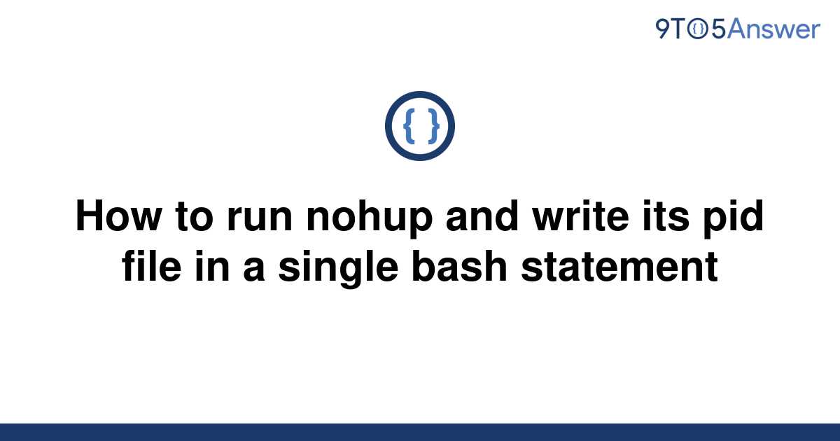 solved-how-to-run-nohup-and-write-its-pid-file-in-a-9to5answer