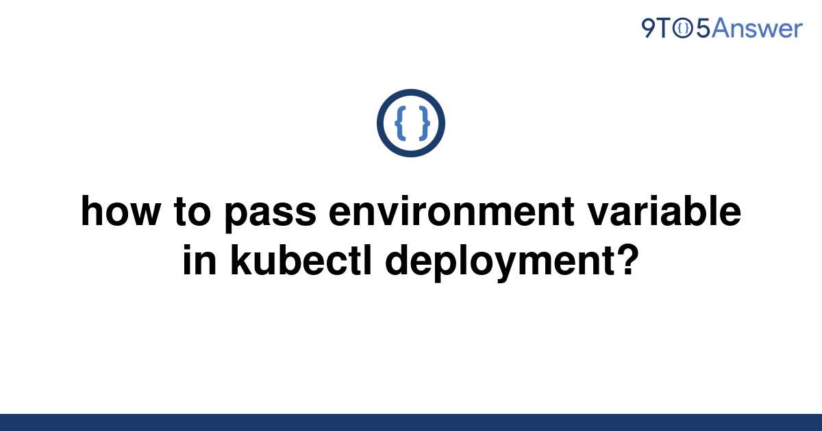 solved-how-to-pass-environment-variable-in-kubectl-9to5answer