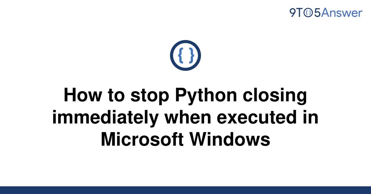 solved-how-to-stop-python-closing-immediately-when-9to5answer