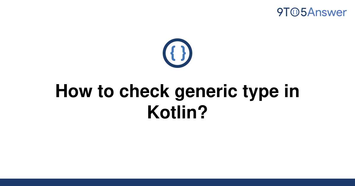 check generic type swift