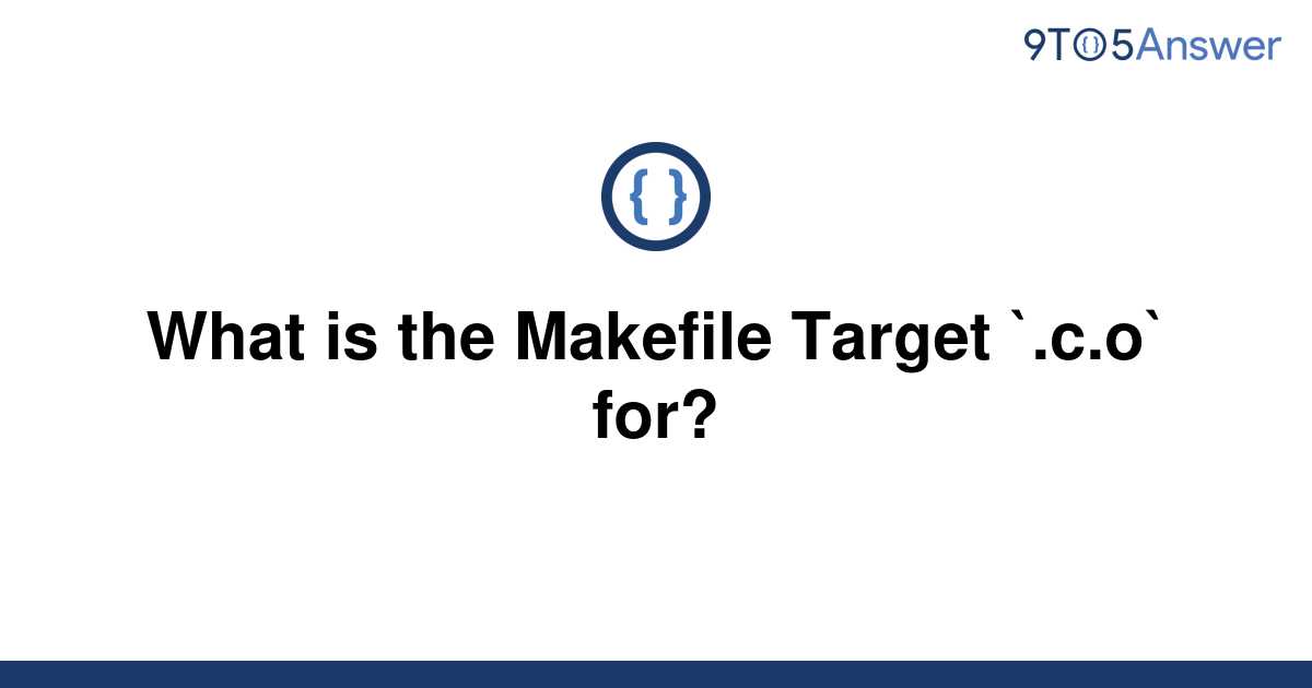 makefile target variable assignment