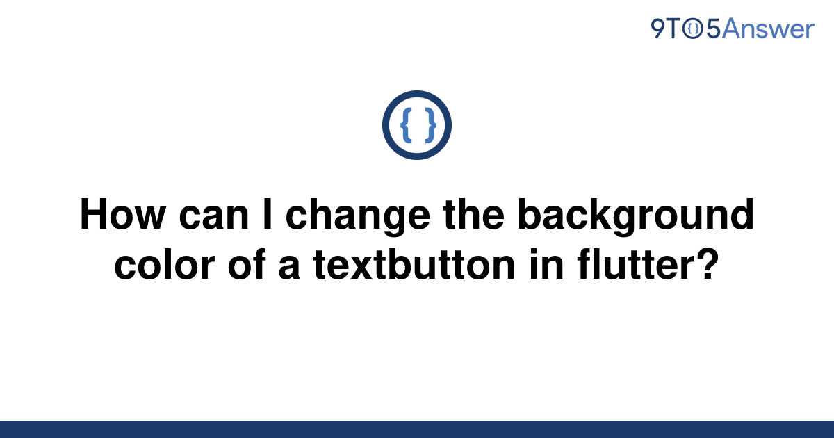 [Solved] How can I change the background color of a | 9to5Answer