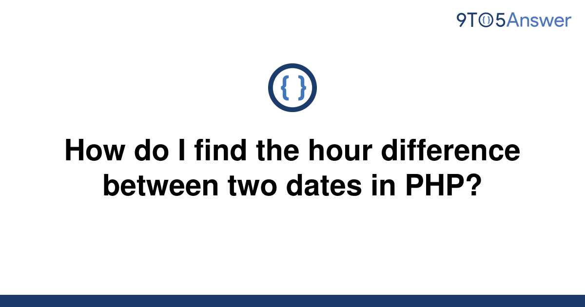 php time difference