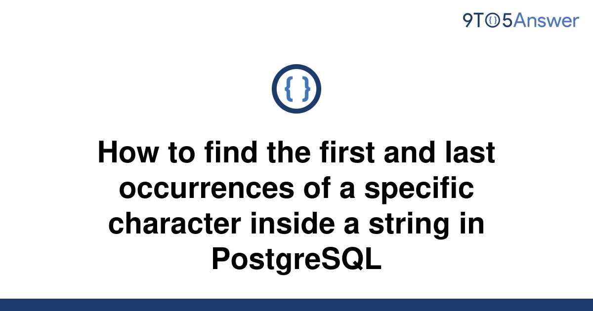 solved-how-to-find-the-first-and-last-occurrences-of-a-9to5answer