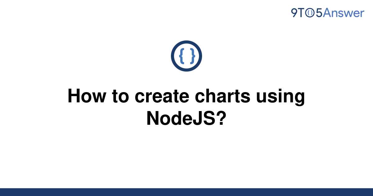 [Solved] How to create charts using NodeJS? 9to5Answer