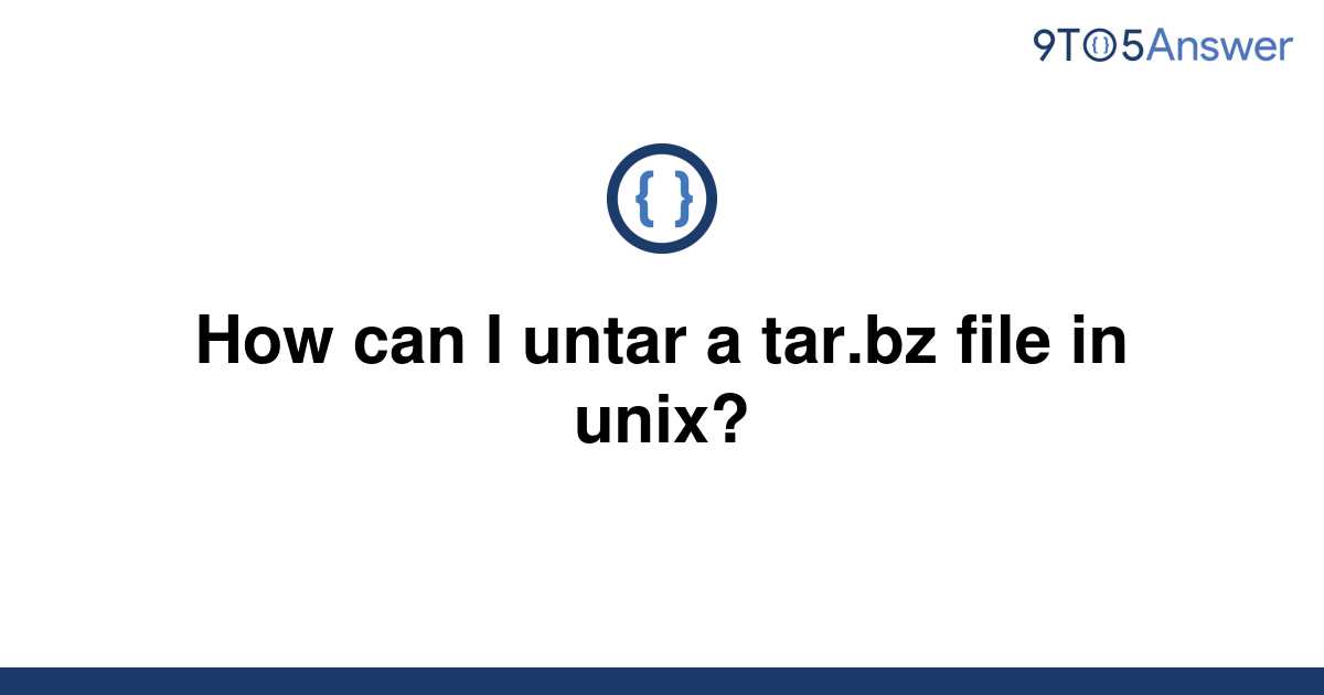 unix untar file