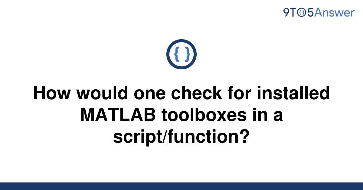 check which matlab toolboxes are installed