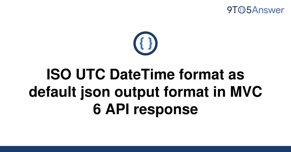 Utc Datetime Format Javascript