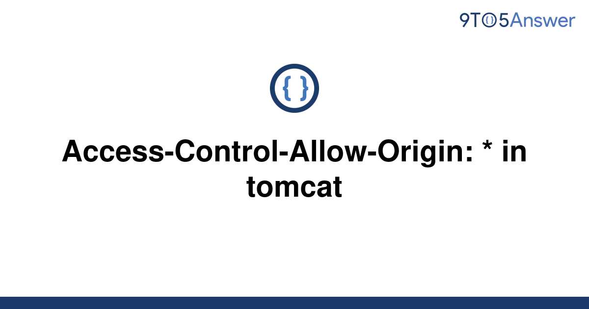access control allow origin
