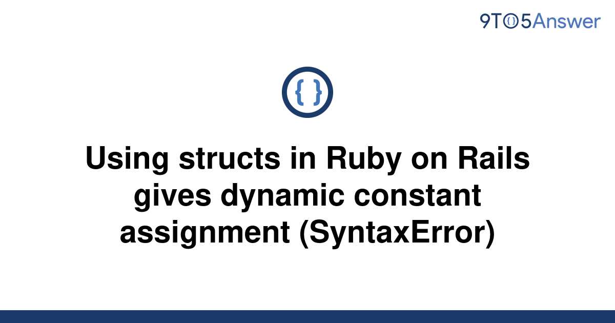 dynamic constant assignment ruby on rails