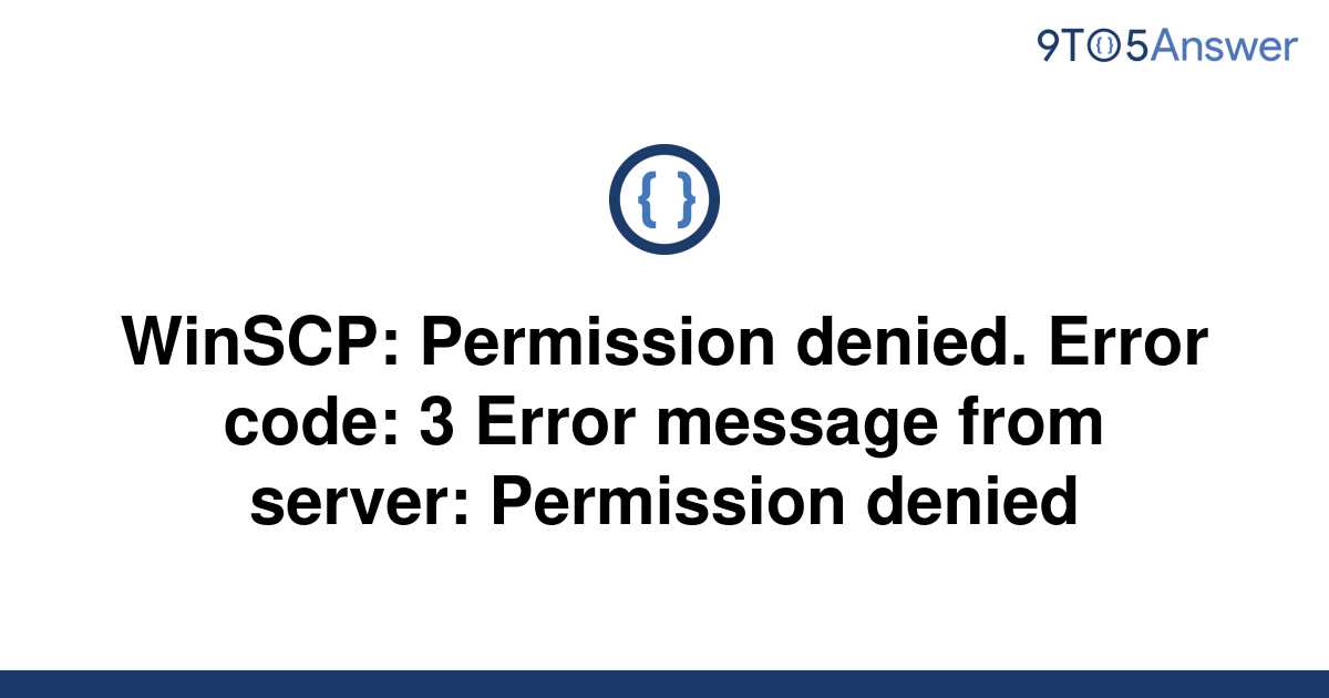 winscp raspberry pi permission denied