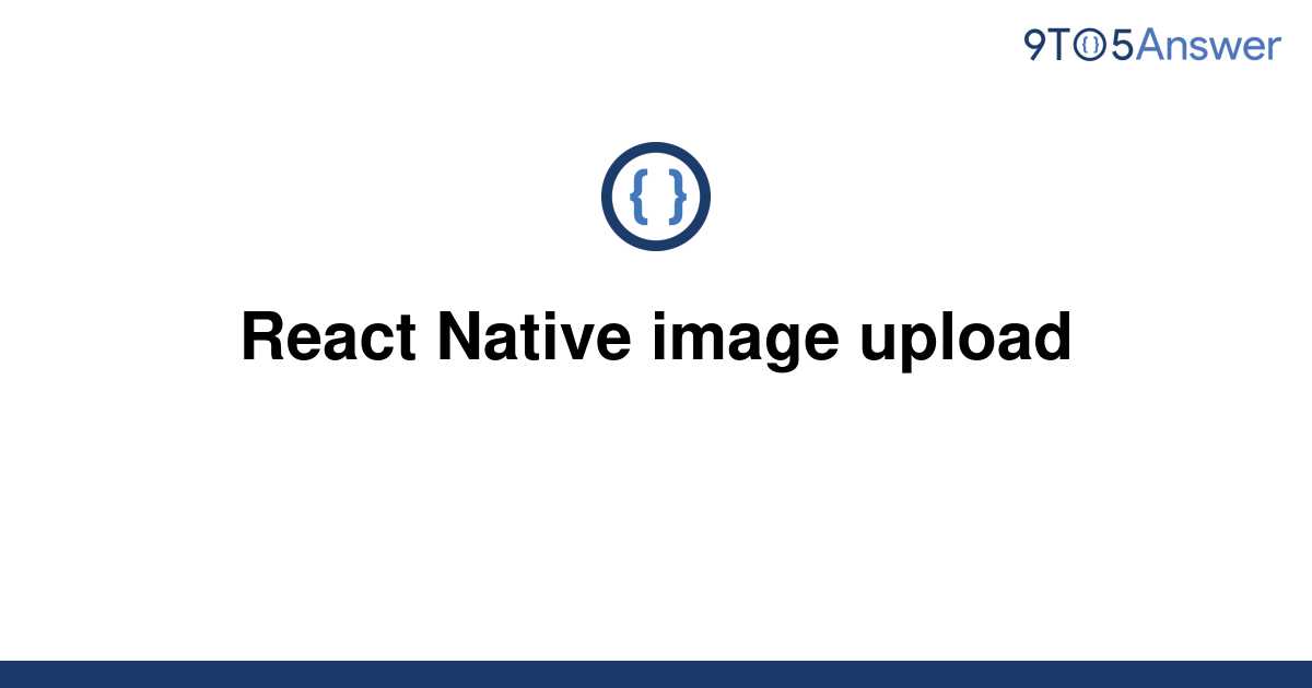 react native upload image bucket