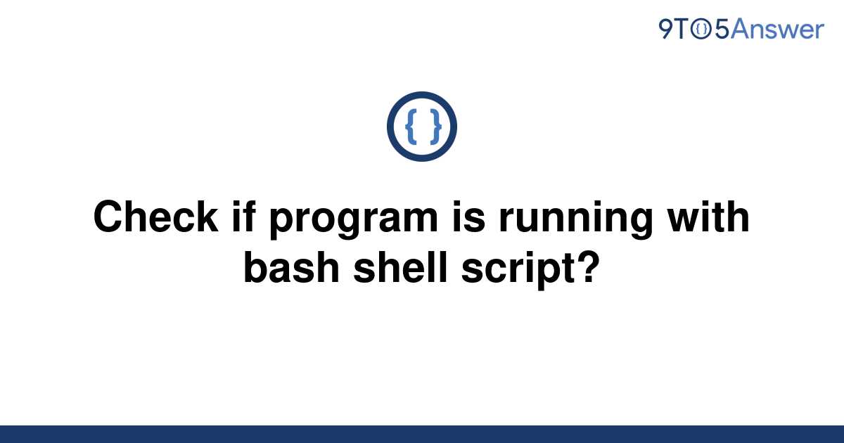 solved-check-if-program-is-running-with-bash-shell-9to5answer