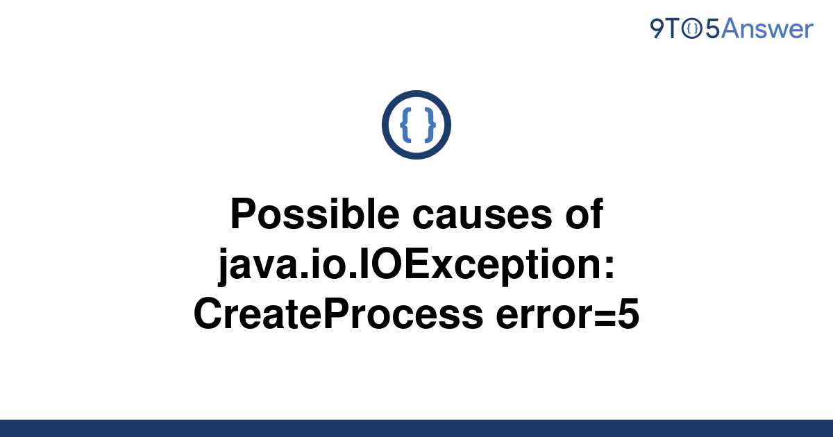 Solved Possible Causes Of Java Io Ioexception To Answer