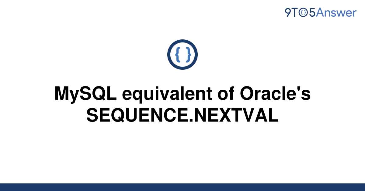 Oracle Sequence Reset After Max Value