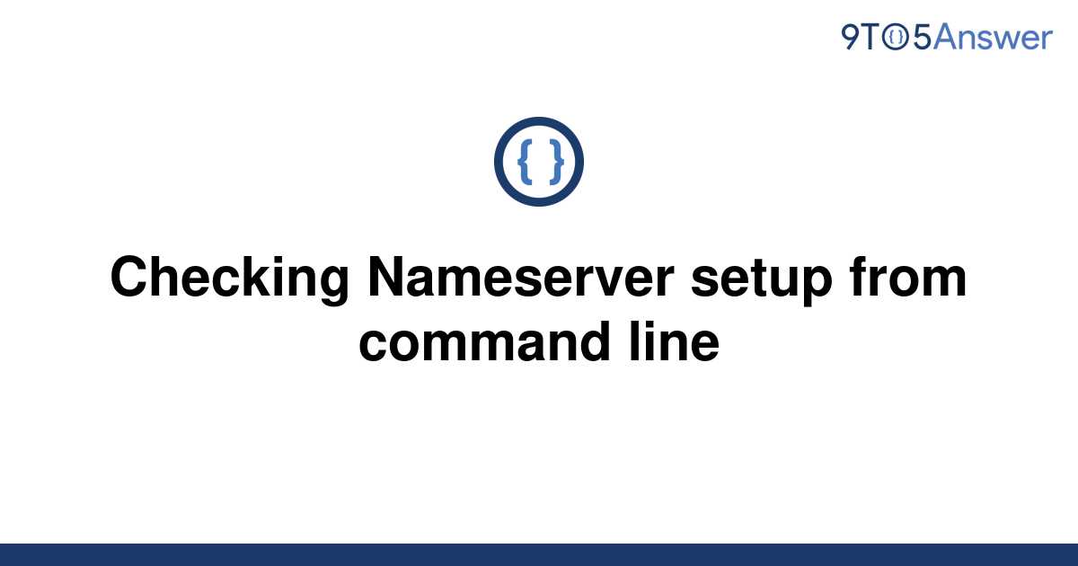 solved-checking-nameserver-setup-from-command-line-9to5answer