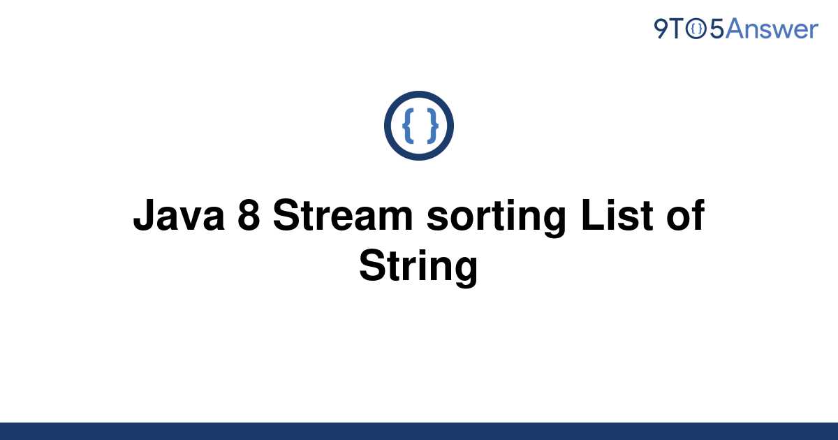 sorting list of string in java 8