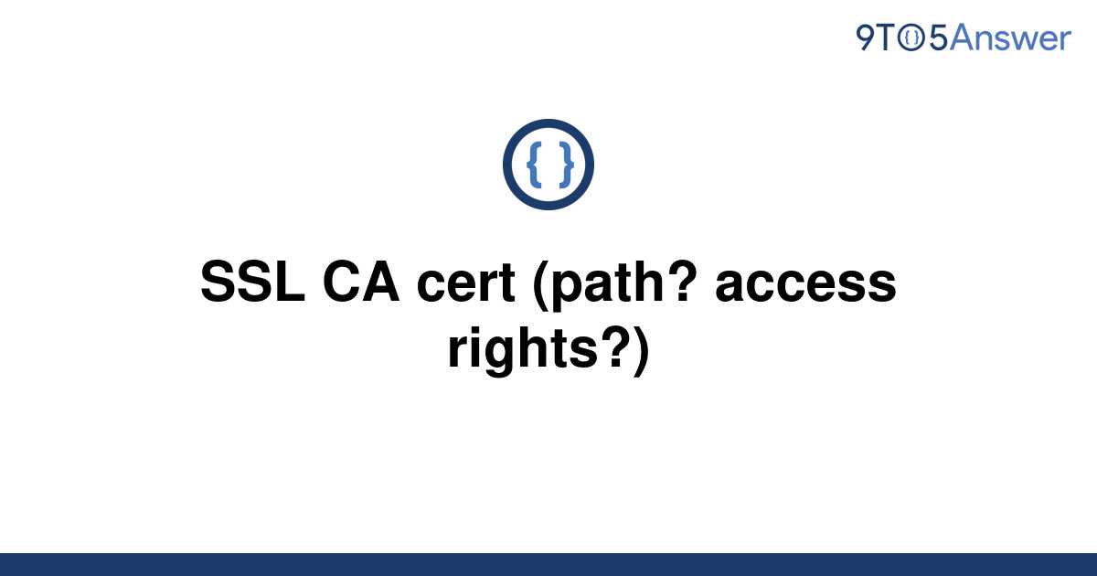 Problem with the ssl ca cert path access rights cydia impactor 182 решение