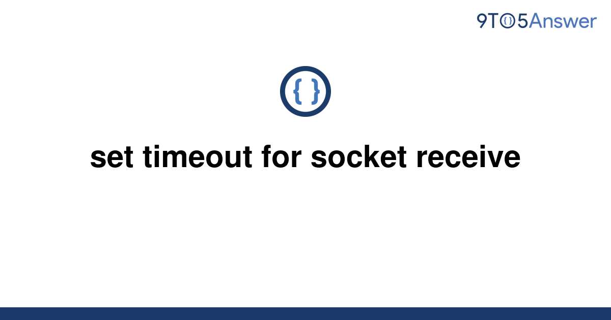 boost socket set_option timeout
