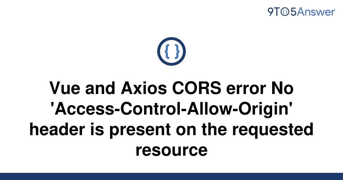 axios set access control allow origin