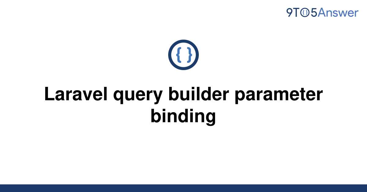 Query Parameters In Laravel