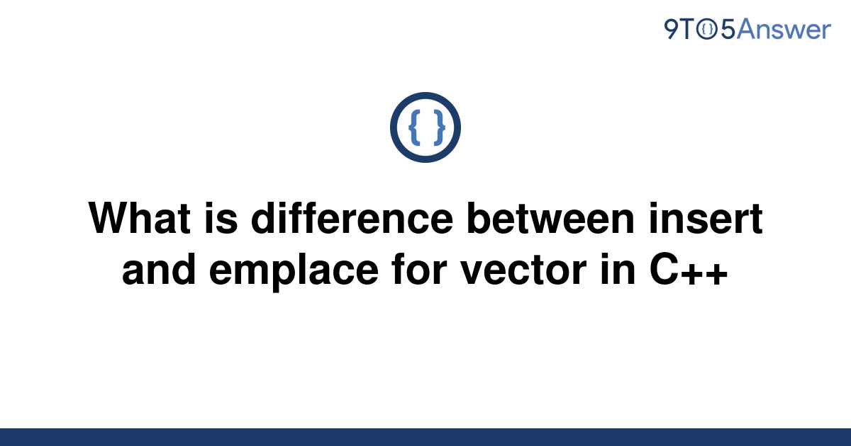 vector insert emplace