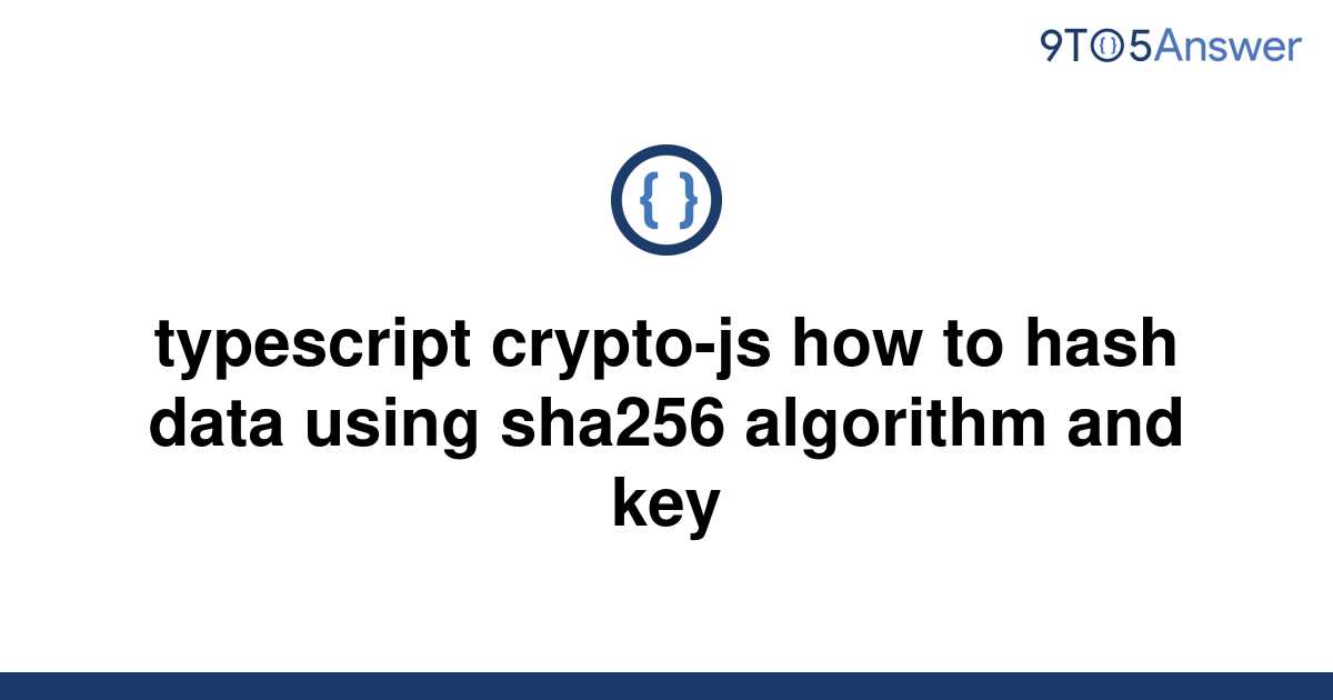 crypto-js hash