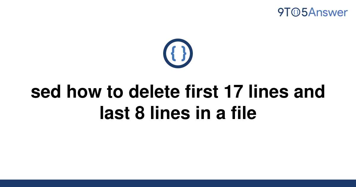 how-to-delete-empty-lines-using-sed