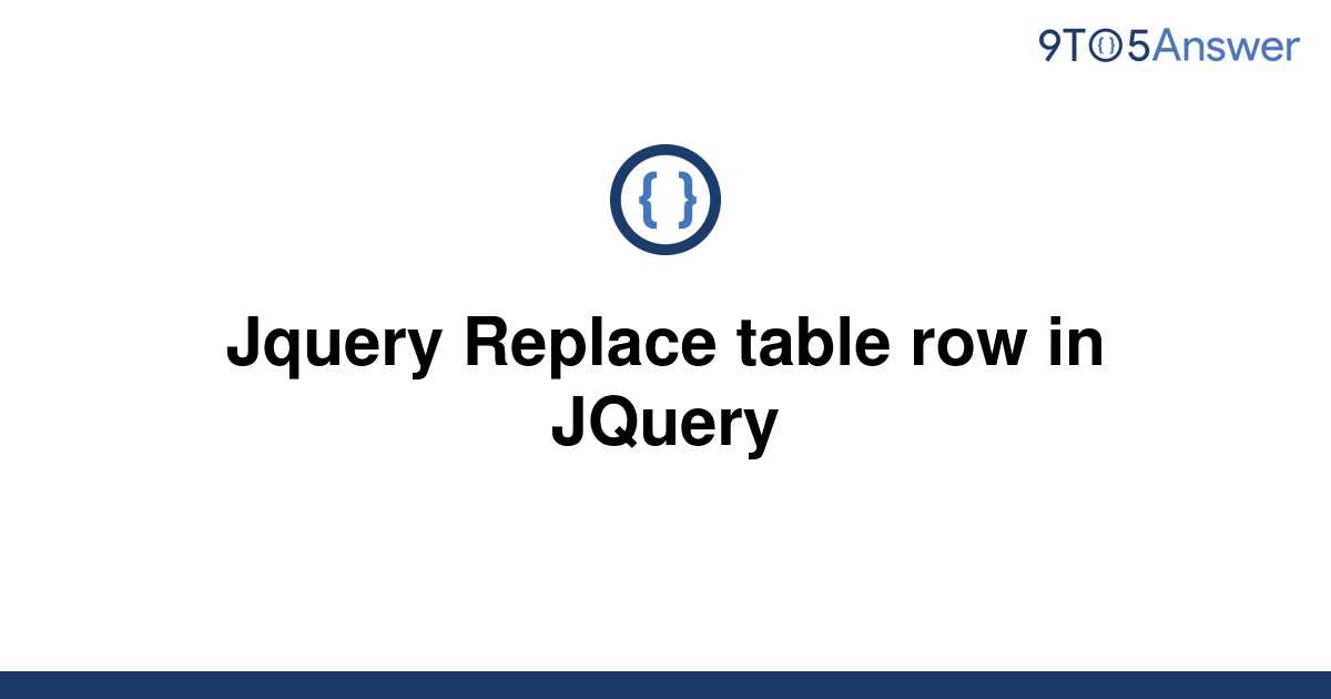 jquery-replace-html