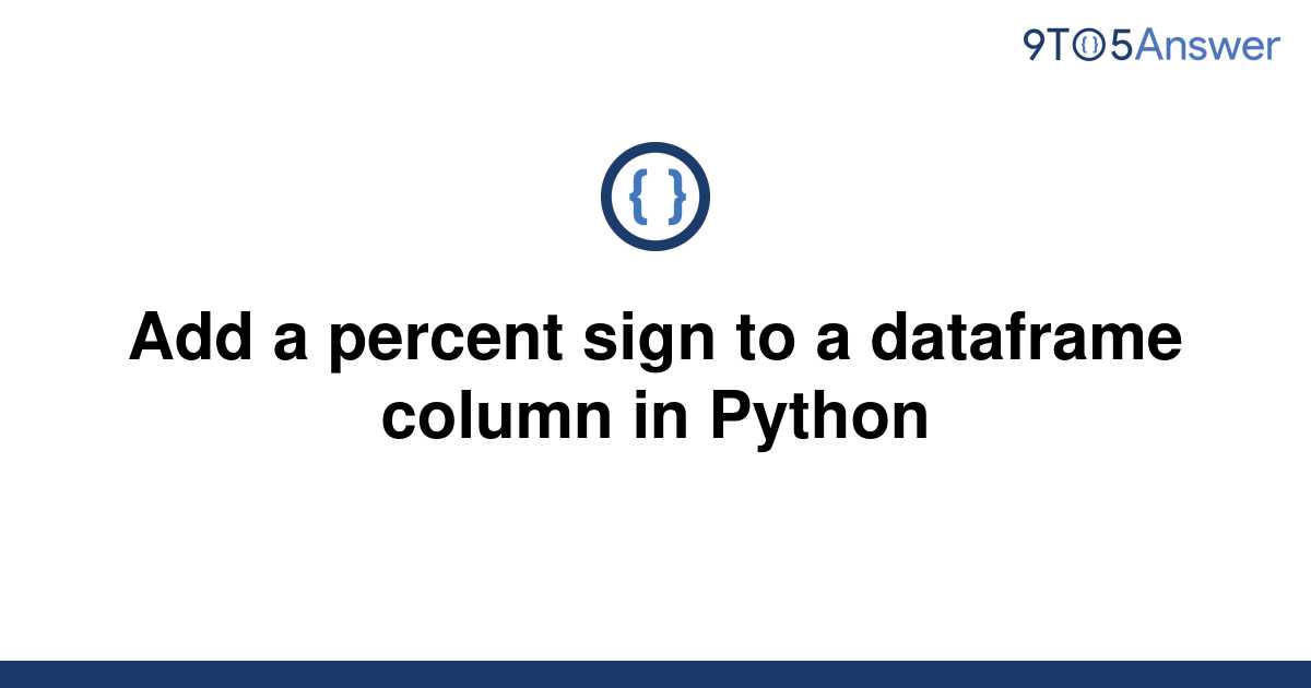 How To Add A Percent Sign To A Column In Excel