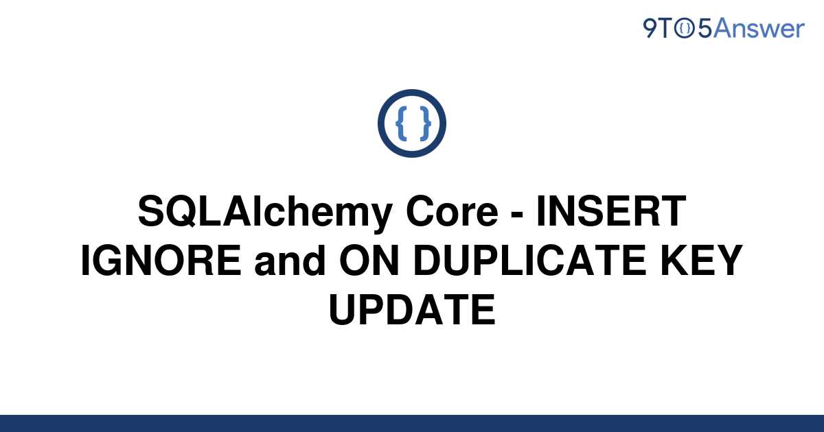 Sqlalchemy Insert Into Existing Table