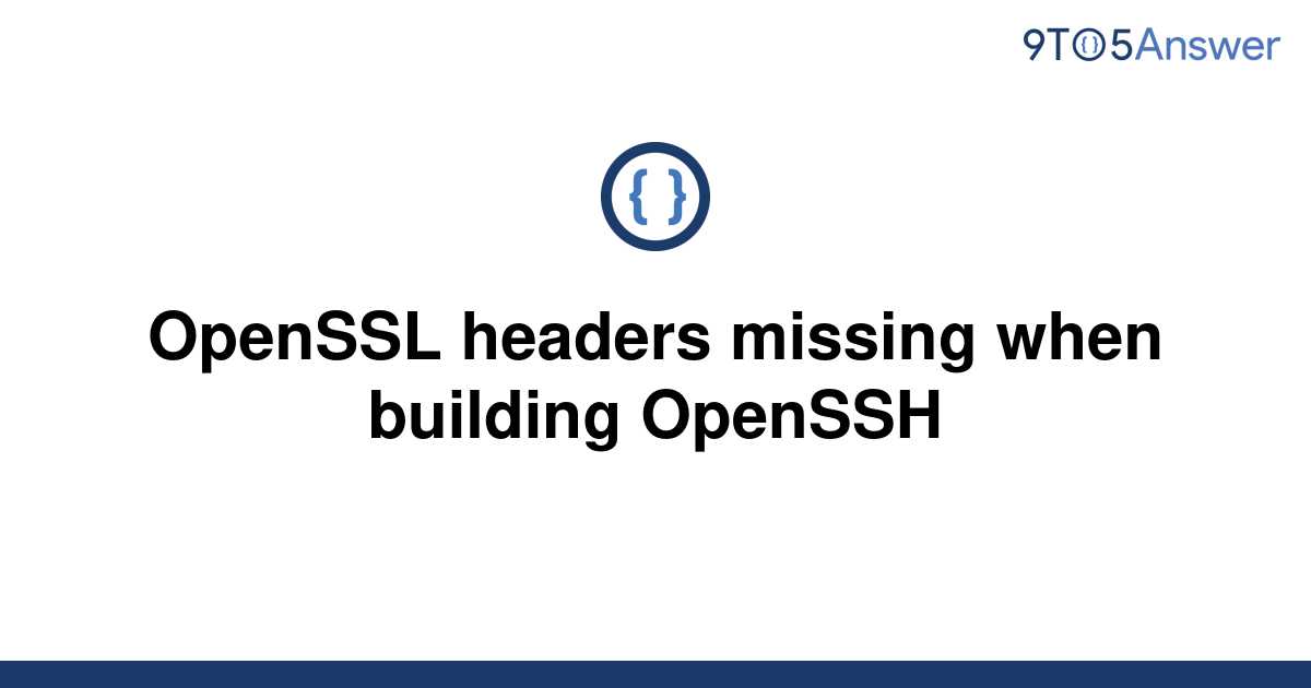 openssl crypto headers not found