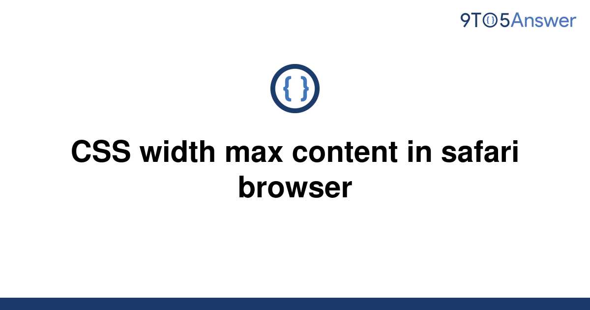 add css for safari browser only