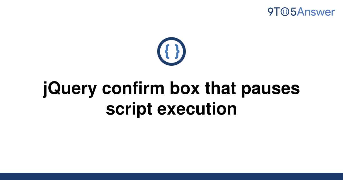 How To Stop Script Execution In Jquery