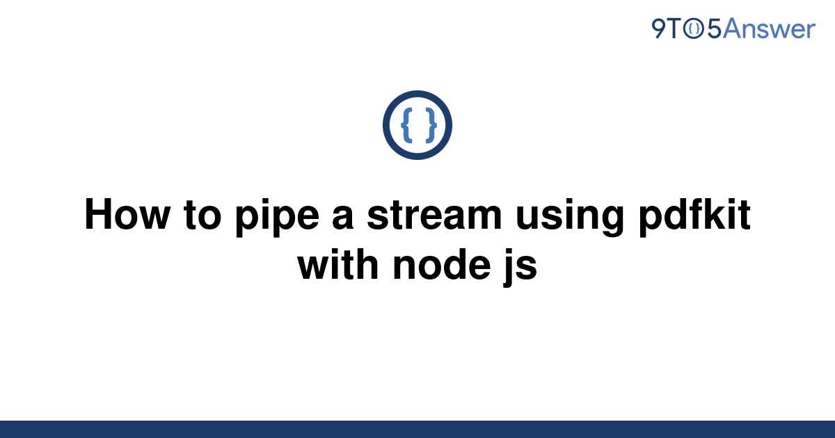 node js pdfkit