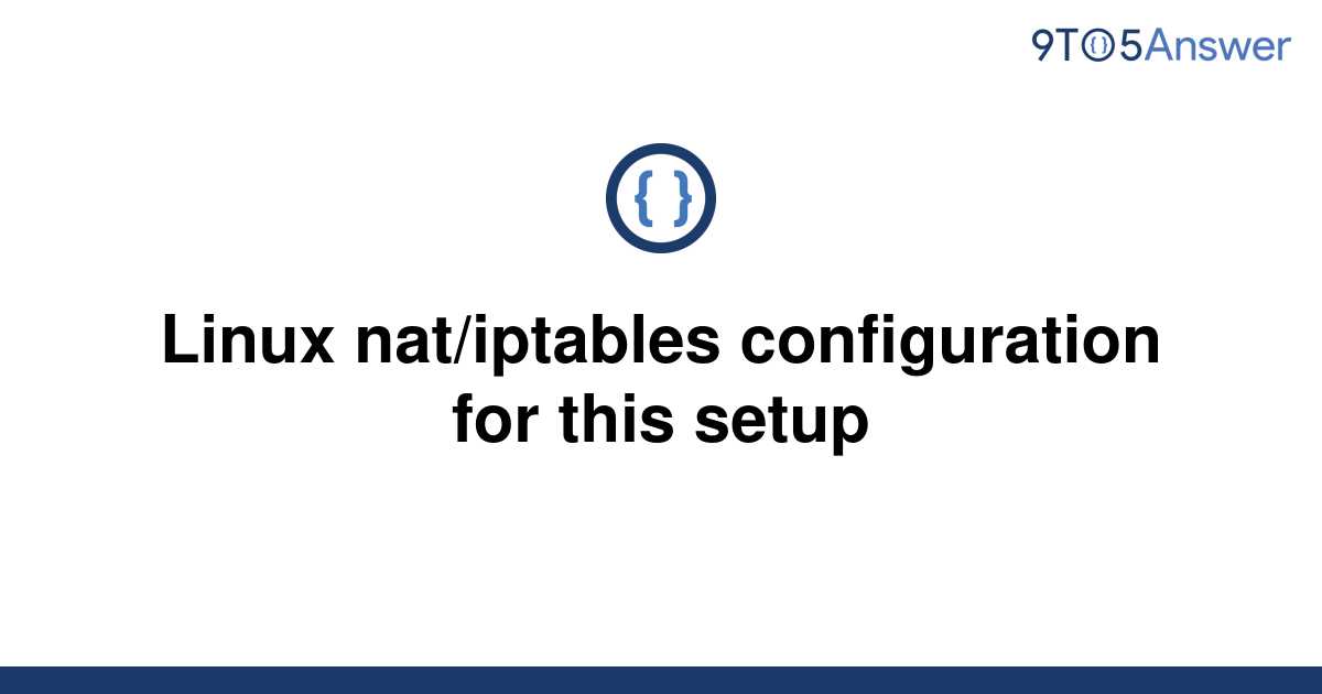 Настройка nat iptables ubuntu