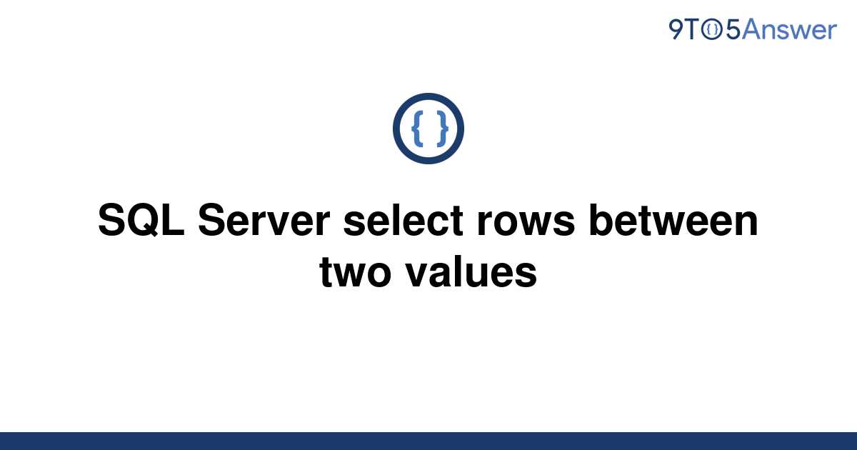 Difference Between Two Values Sql Server